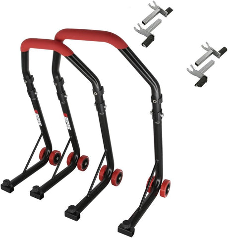 Satz Motorrad Montage Ständer vorne und hinten Exclusiv