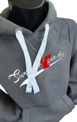 Hoodie mit supermoto4fun RETRO Logo