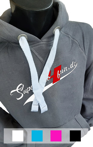 Hoodie mit supermoto4fun RETRO Logo
