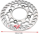 Bremsscheibe hinten Pitbike 190mm