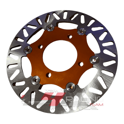 Bremsscheibe Racing Vorne 6 Fach Schwimmend 240Mm Orange Bremse