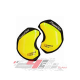 Power Face Holzknieschleifer Race Schmal Neongelb Knieschleifer