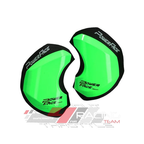 Power Face Holzknieschleifer Race Schmal Neongrün Knieschleifer