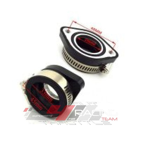 Vergaser Adapter Für Runden Vergaseranschluß 48Mm Standart Motoren Motor